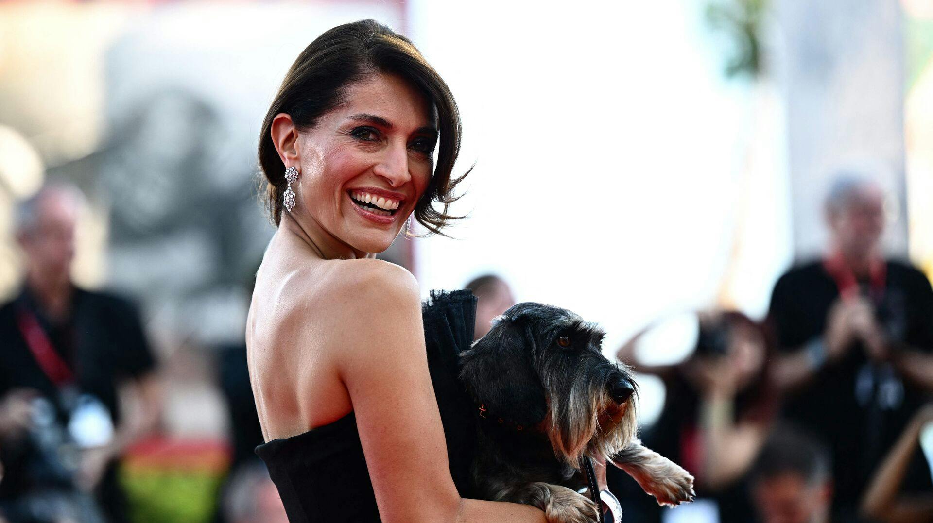 Caterina Murino er gravid.