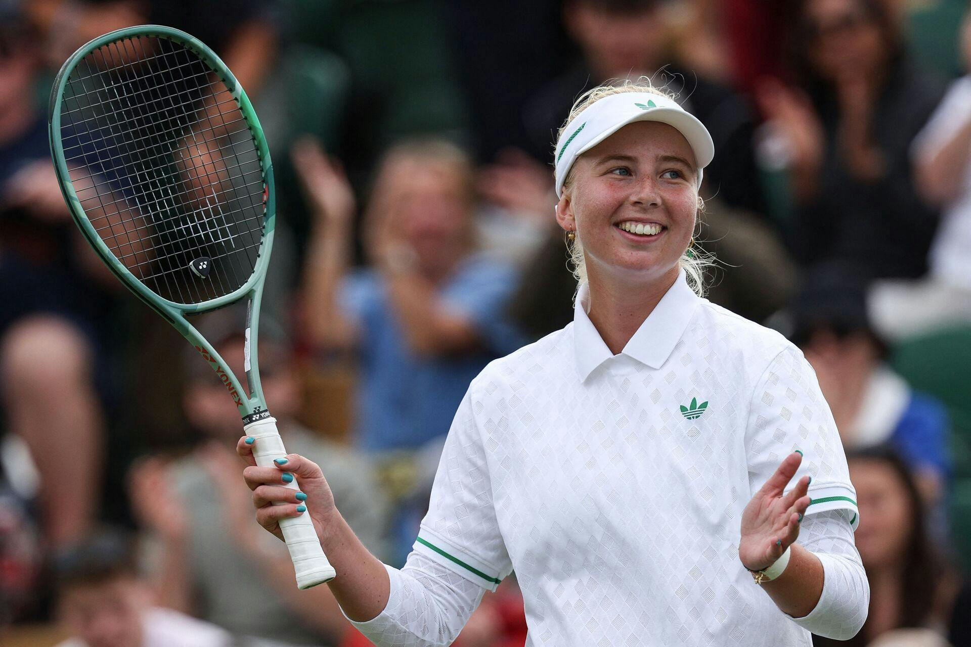 Clara Tauson og Kasper Elsvad er ikke kun kærester. Han er også træner for den danske tennisspiller.