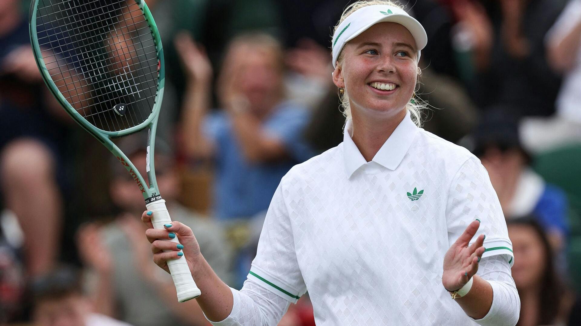 Clara Tauson og Kasper Elsvad er ikke kun kærester. Han er også træner for den danske tennisspiller.