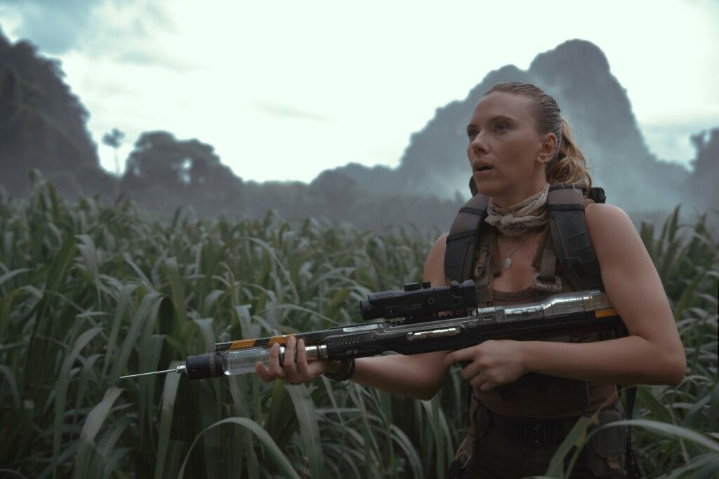 Scarlett Johansson i "Jurassic World Rebirth".