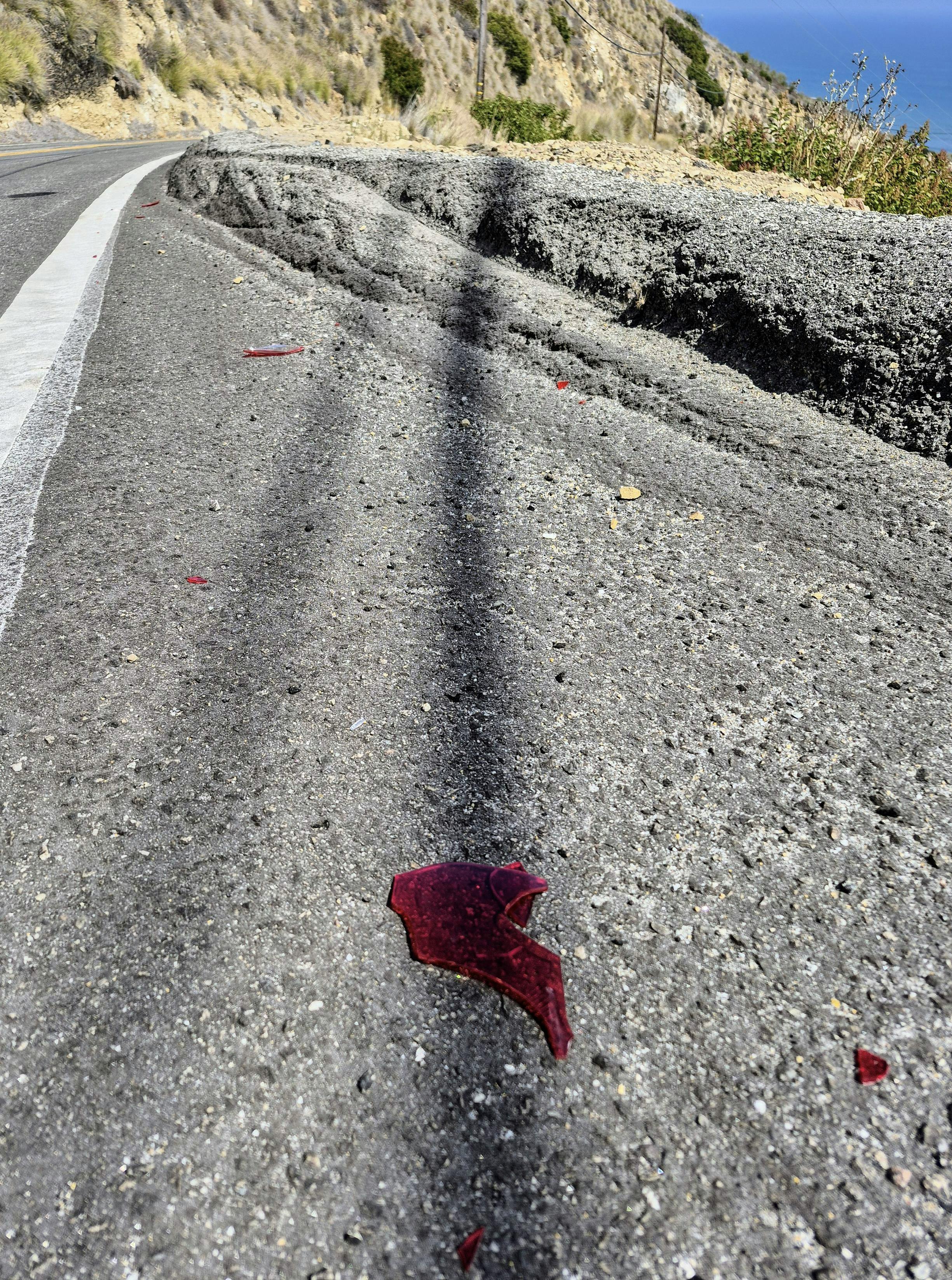 Crash site where Caitlyn Jenner's longtime friend and manager Sophia Hutchins fell to her death in ATV fatality. 04 Jul 2025 Pictured: Sophia Hutchins accident. Photo credit: APEX / MEGA TheMegaAgency.com sales@mega.global (Mega Agency TagID: MEGA1334697_003.jpg) [Photo via Mega Agency]