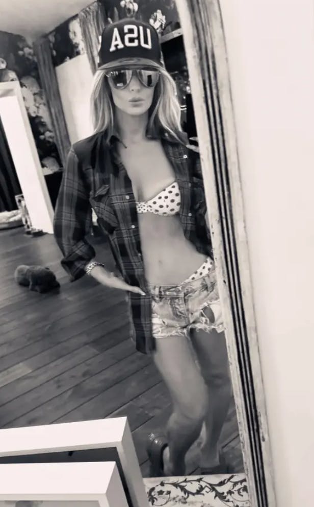 Popdivaen stråler i kølvandet på skilsmissen.