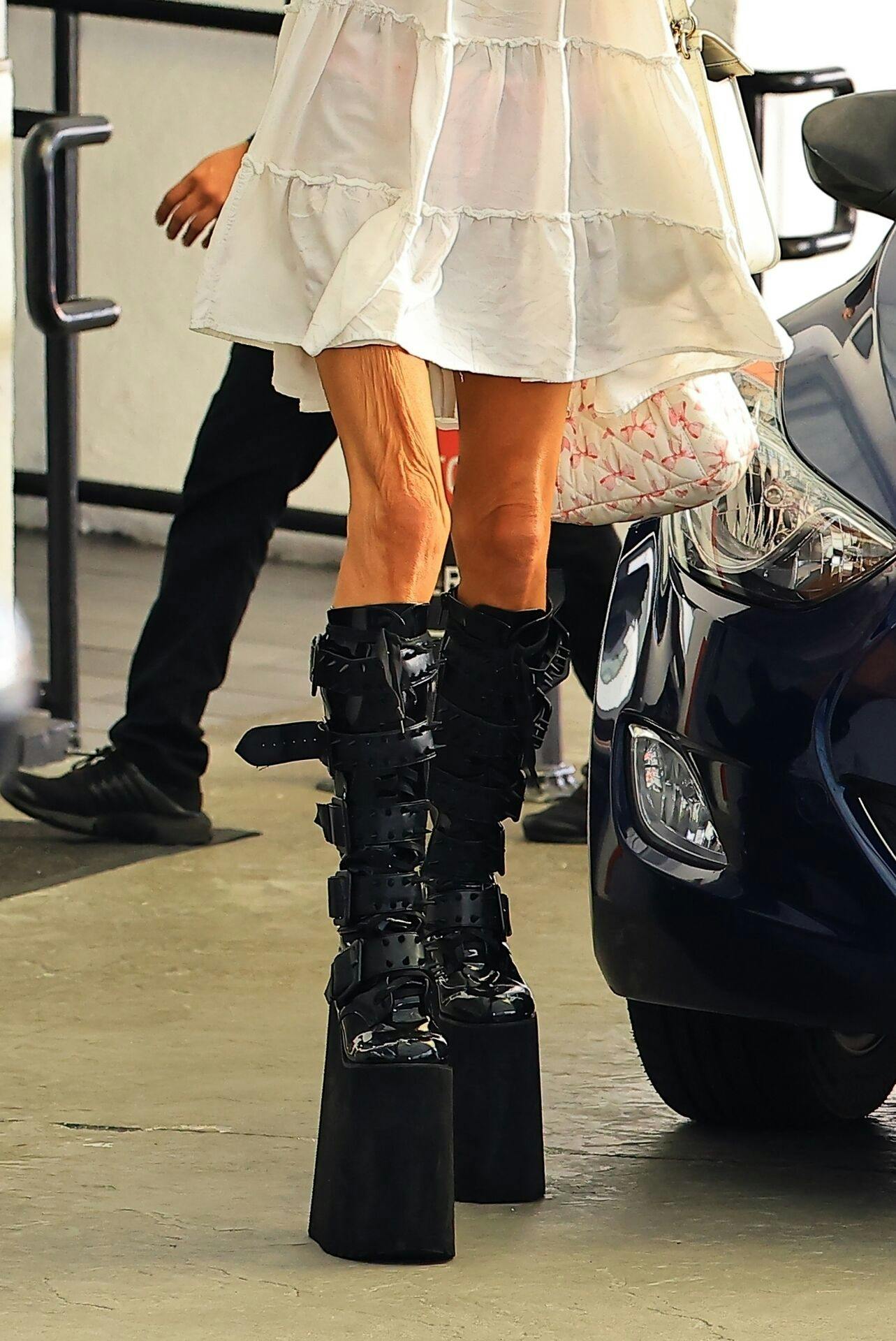 *EXCLUSIVE* Beverly Hills, CA An emotional