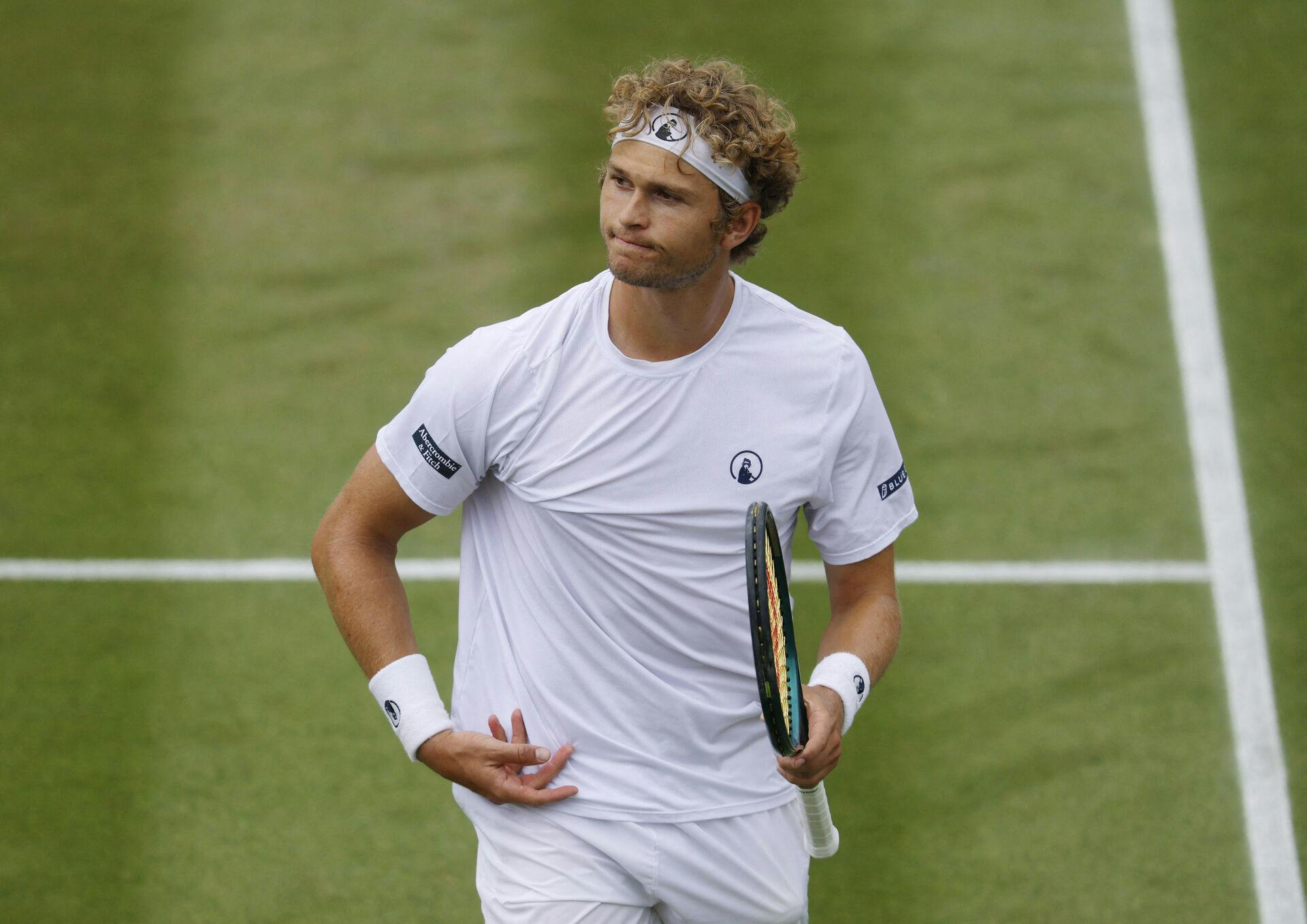 August Holmgren tabte tredje runde ved Wimbledon.