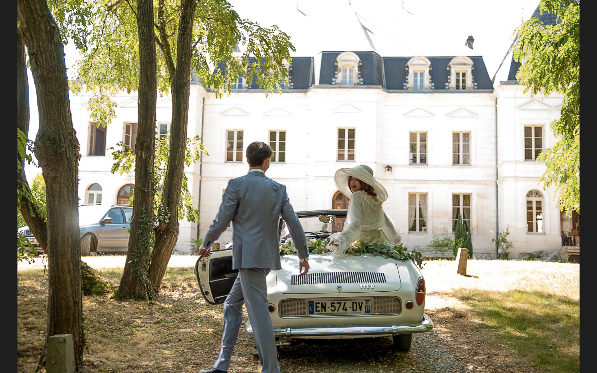 Elvira og Mortada er blevet gift.