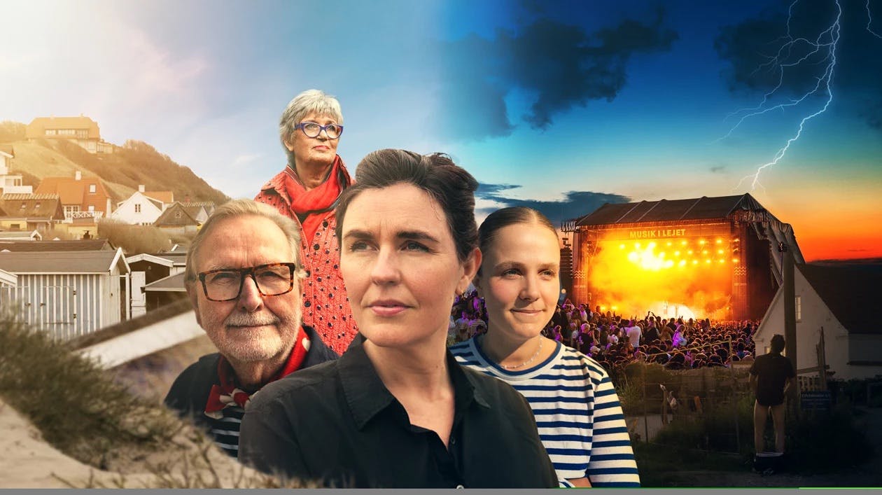 I den nye TV 2-serie ”Slaget i Tisvilde” kæmper en række beboere for at få fred og orden tilbage til den finkulturelle fiskerby – og ikke mindst afskaffet den populære Musik i Lejet-festival. Og i år er de borgere nok ekstra glade