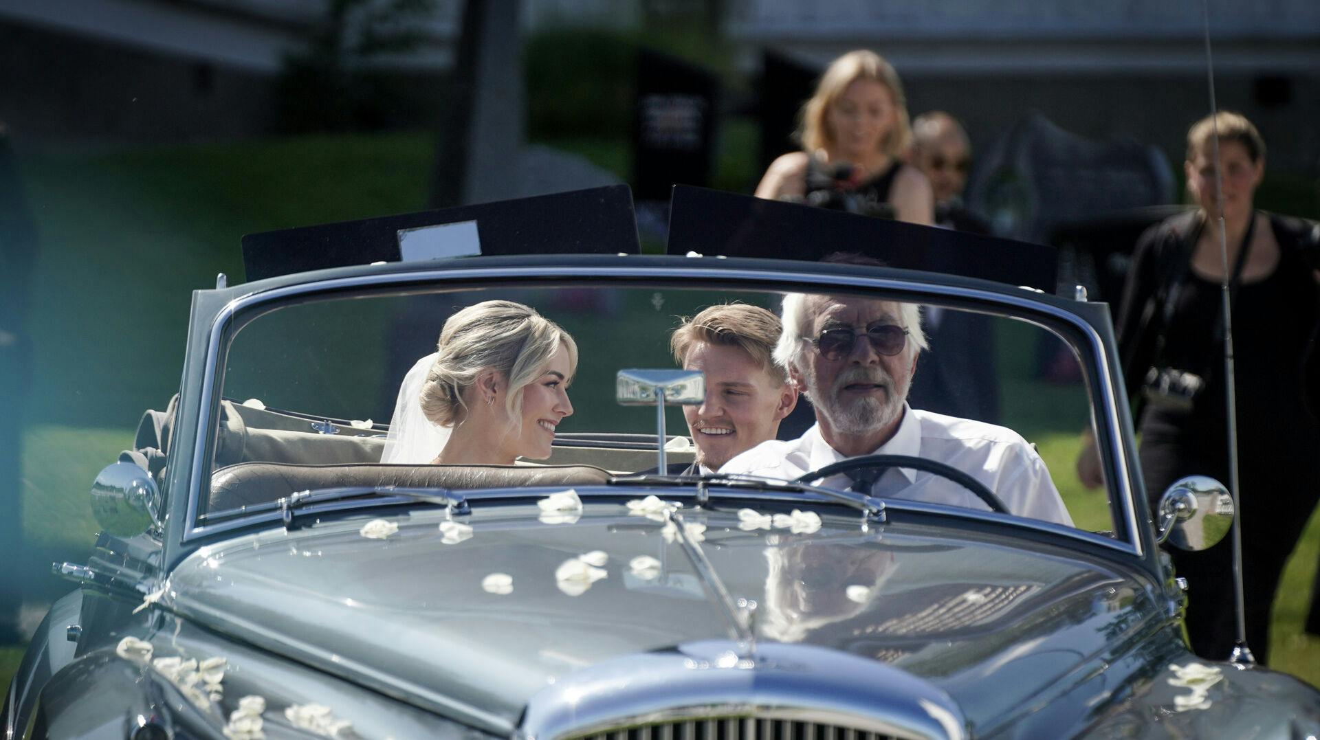Martin Ødegaard og Helena Spilling blev gift i slutningen af juni i et stort bryllup.