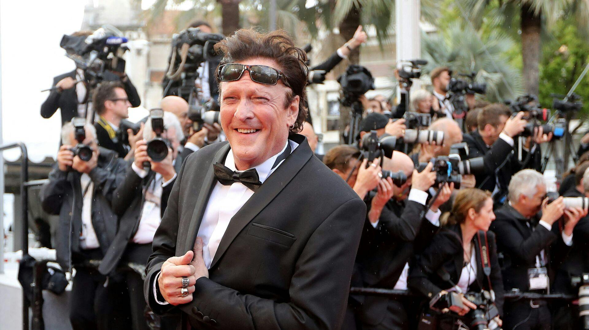 (FILES) US actor Michael Madsen poses as he arriv