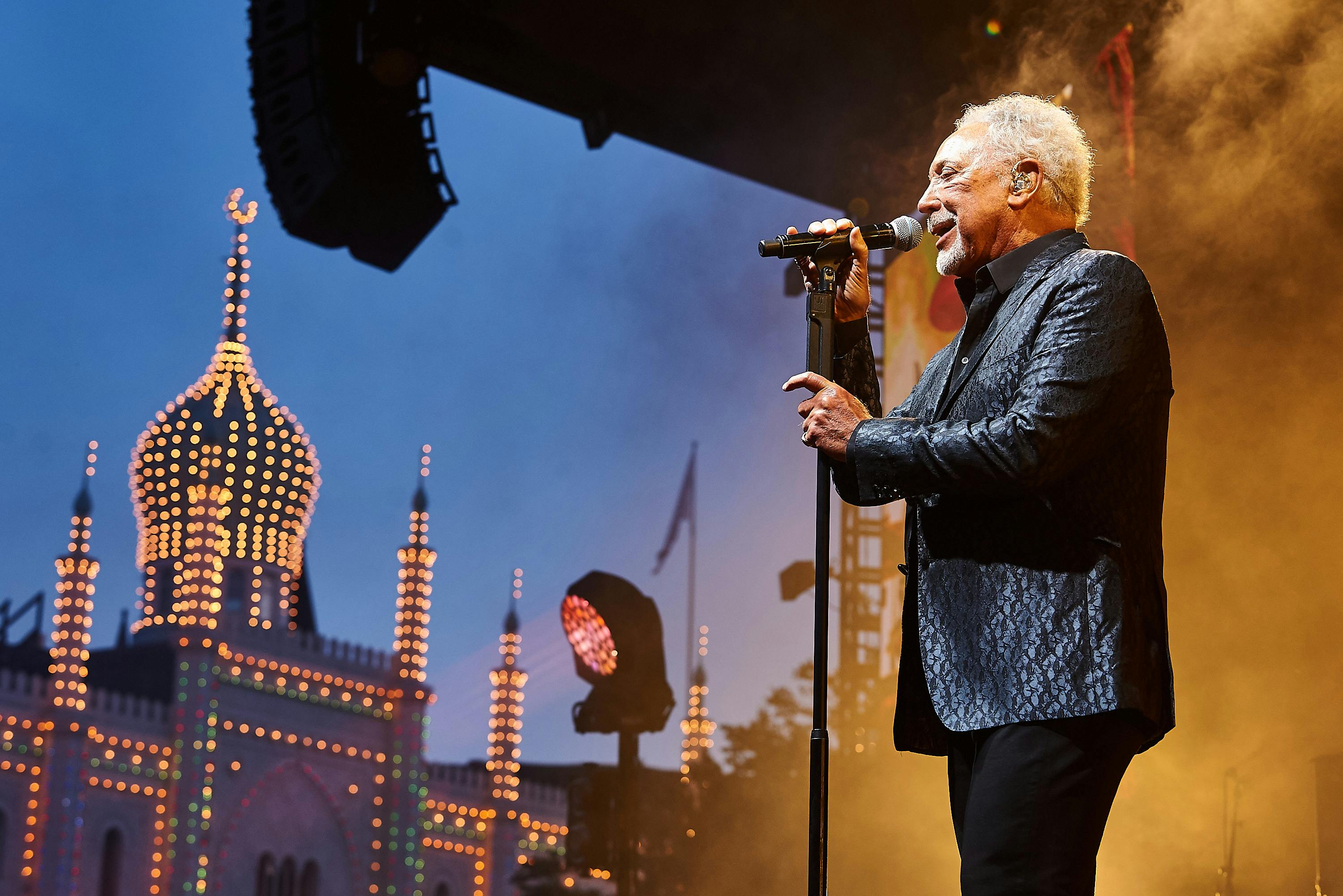 Sådan så det ud i 2019, da Tom Jones besøgte Tivoli.