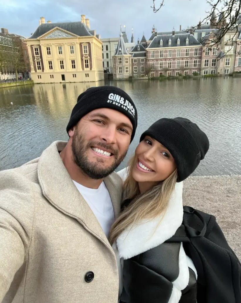 Scheana og Brock er begge kendt fra "Vanderpump Rules". 