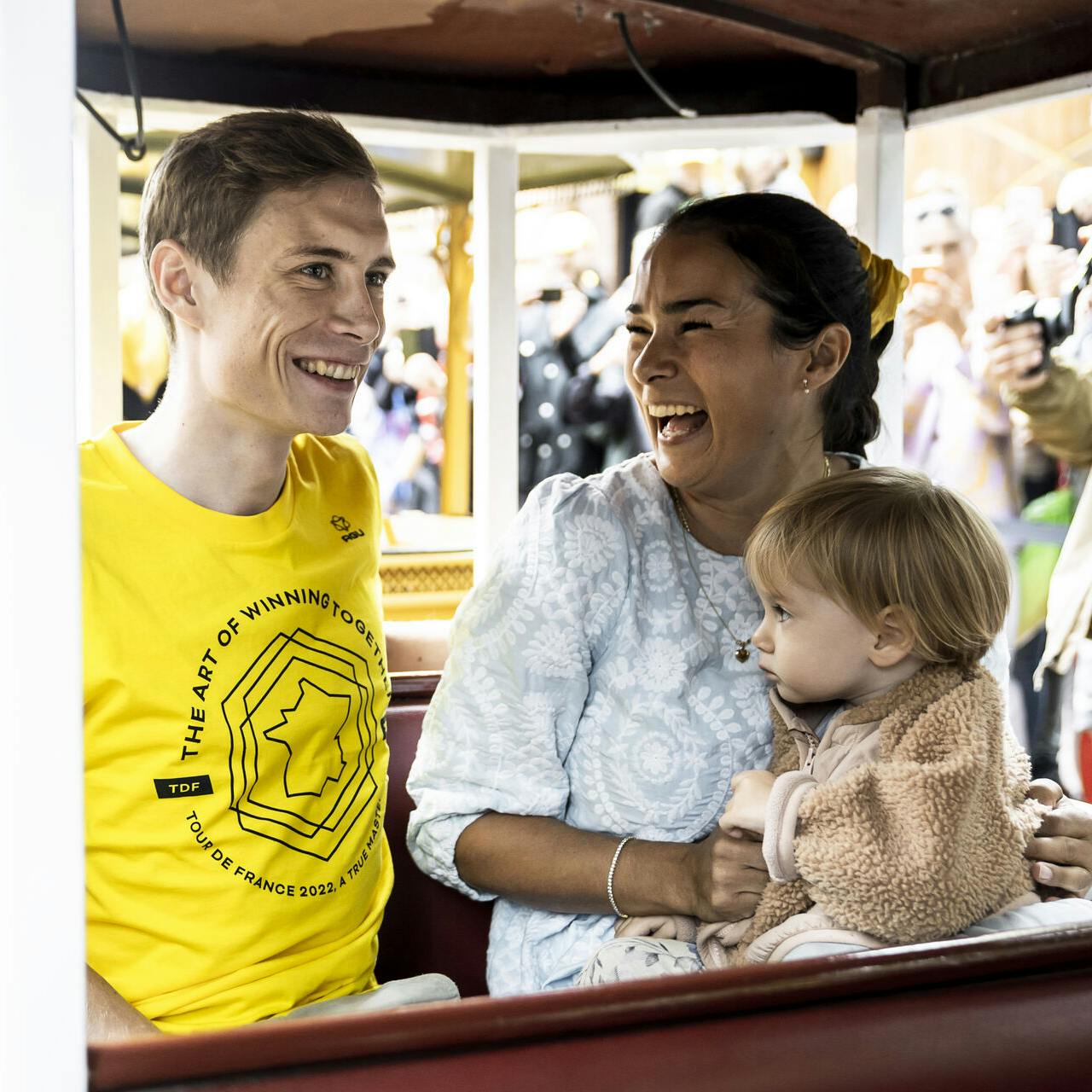 Jonas Vingegaard vil ikke tale om det interview, Trine Marie Vingegaard Hansen har givet til Politien.