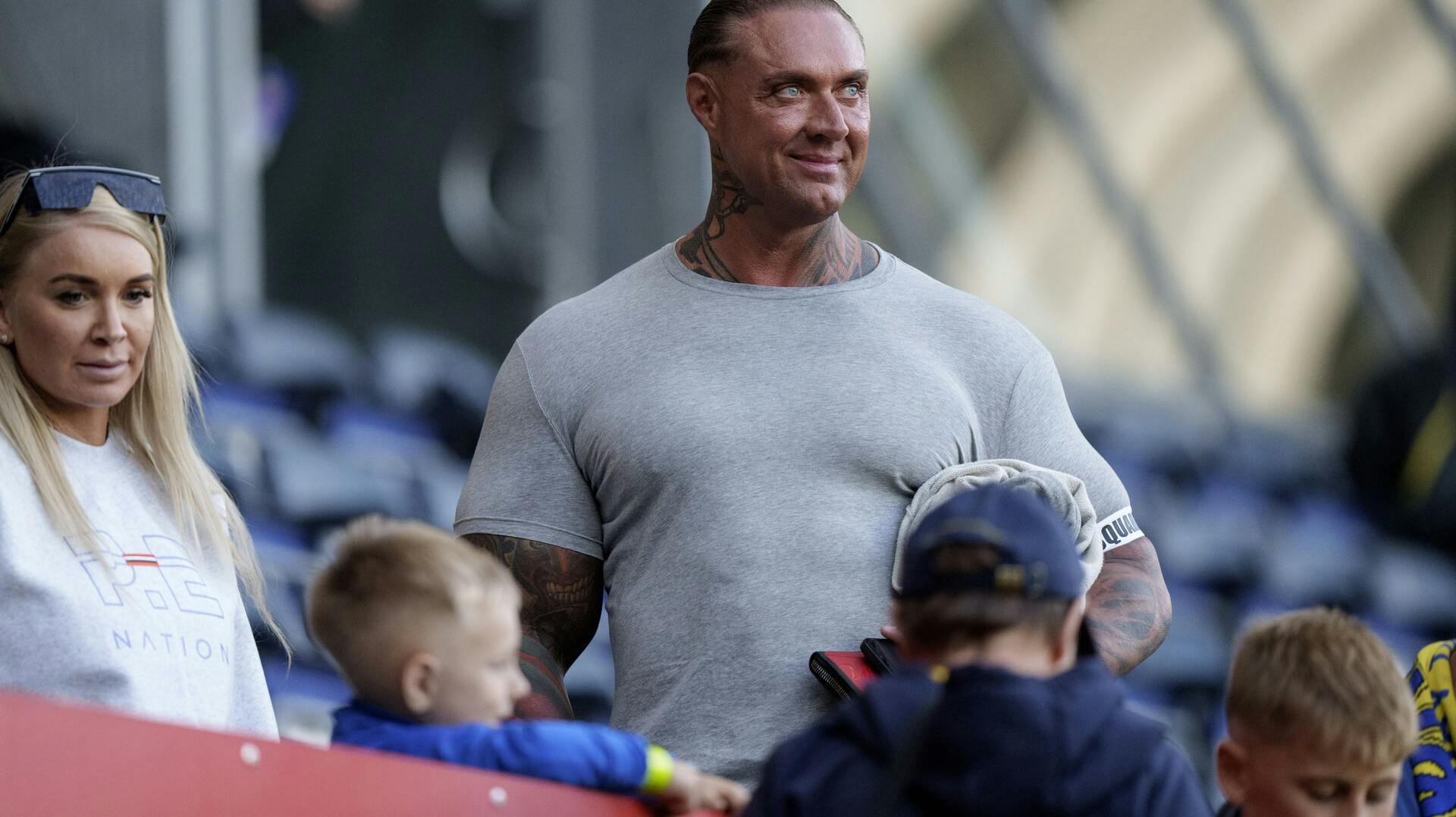 Claus Palermo på Brøndby Stadion tilbage i maj 2023.