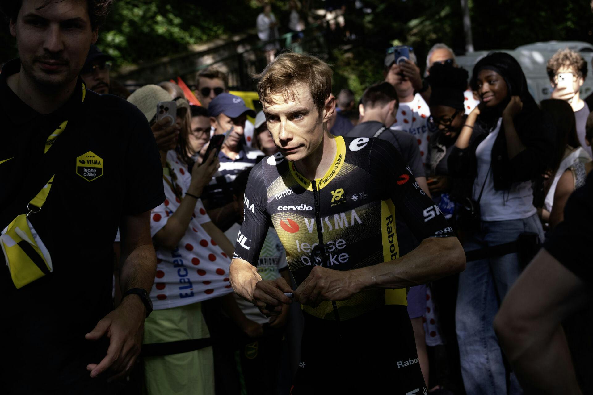 Jonas Vingegaard kørte langt fra op til standarden på enkeltstarten i Tour de France.