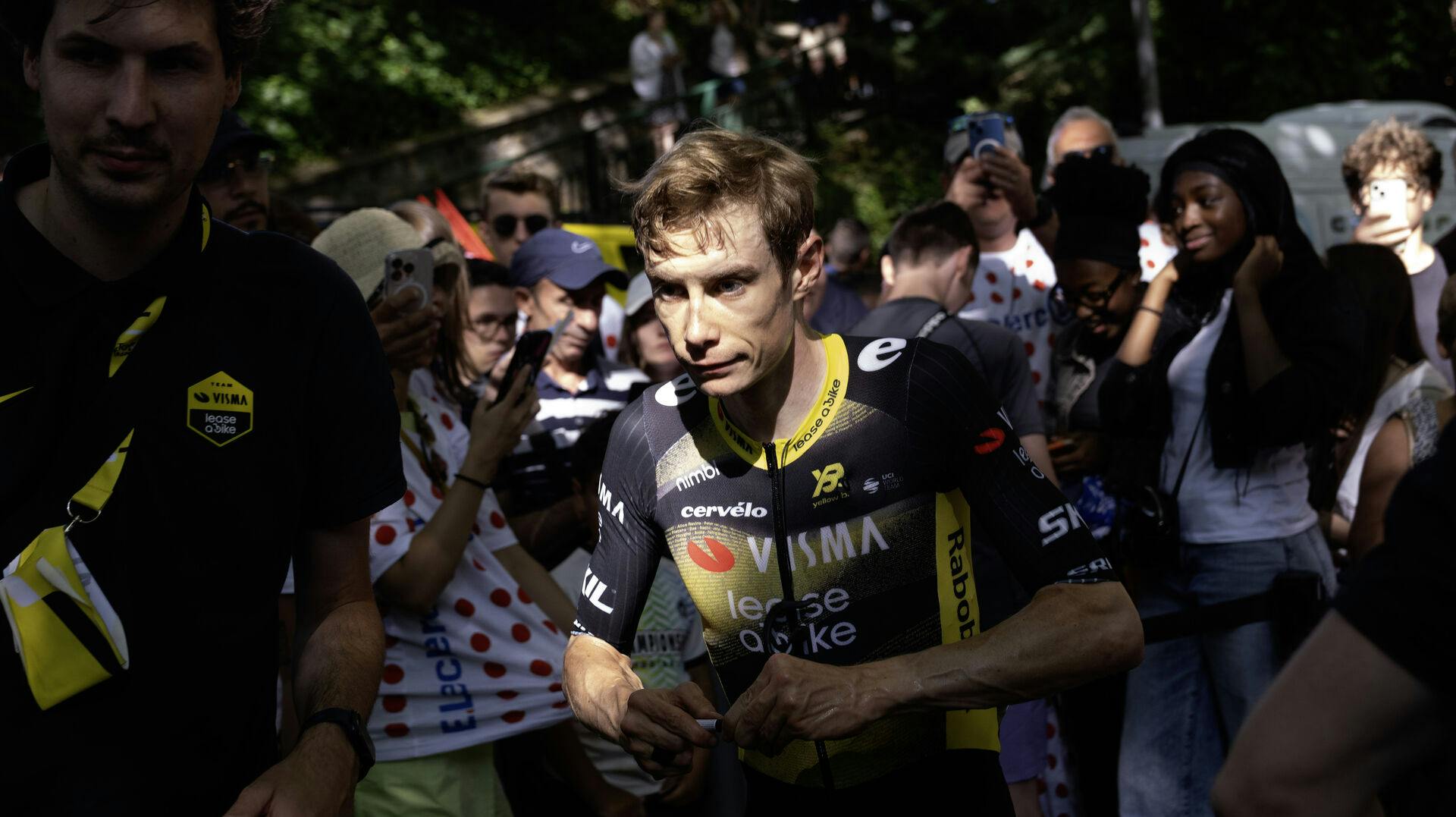 Jonas Vingegaard kørte langt fra op til standarden på enkeltstarten i Tour de France.