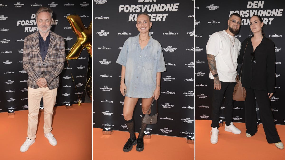 Premiere på "Den forsvundne kuffert"