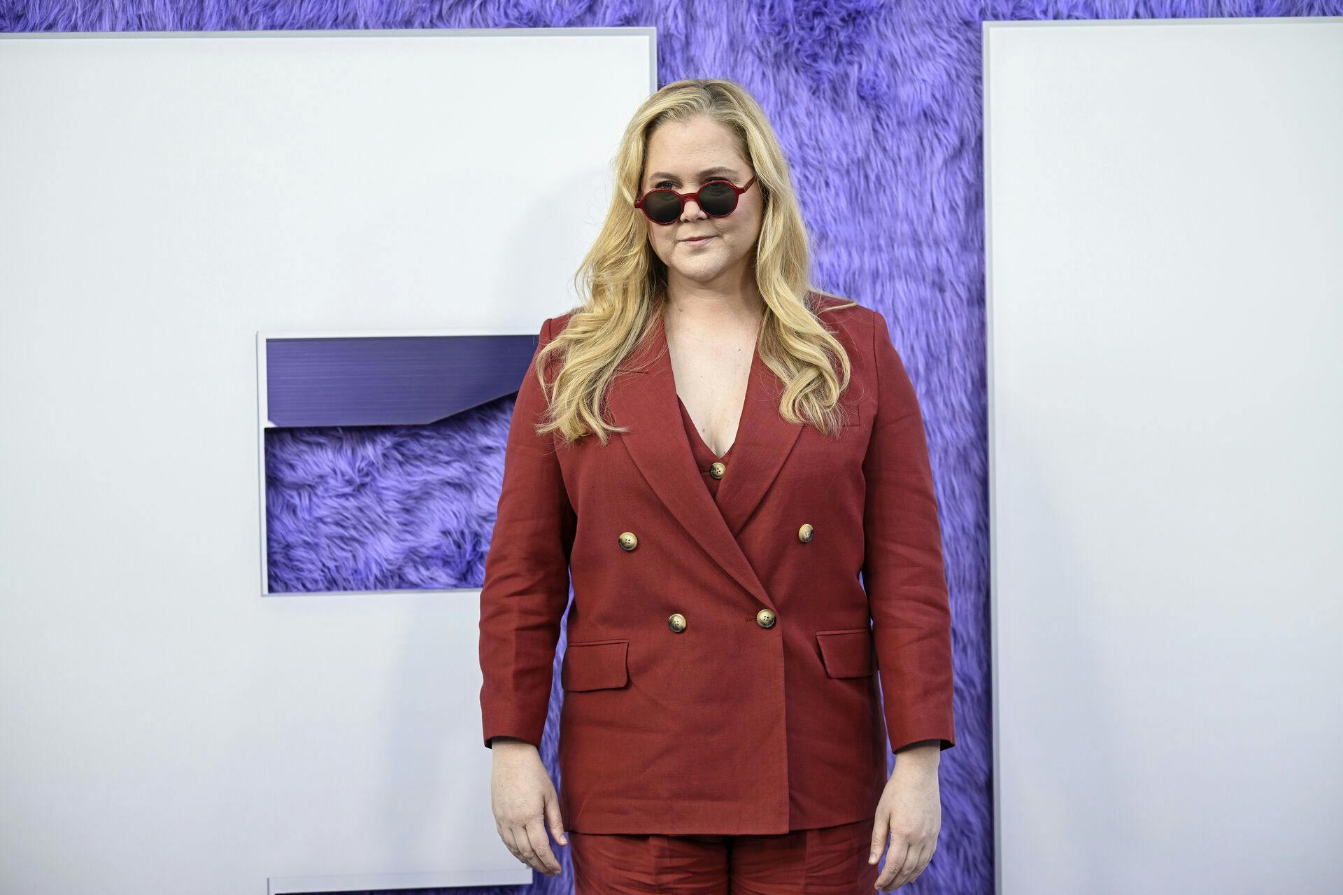 Amy Schumer attends the premiere of Paramount Pictures' "IF" at the SVA Theatre on Monday, May 13, 2024, in New York. (Photo by Evan Agostini/Invision/AP)