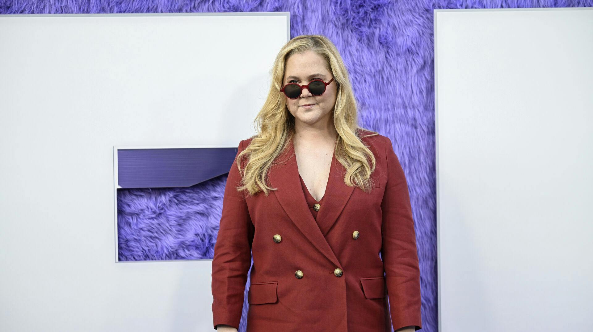 Amy Schumer attends the premiere of Paramount Pictures' "IF" at the SVA Theatre on Monday, May 13, 2024, in New York. (Photo by Evan Agostini/Invision/AP)
