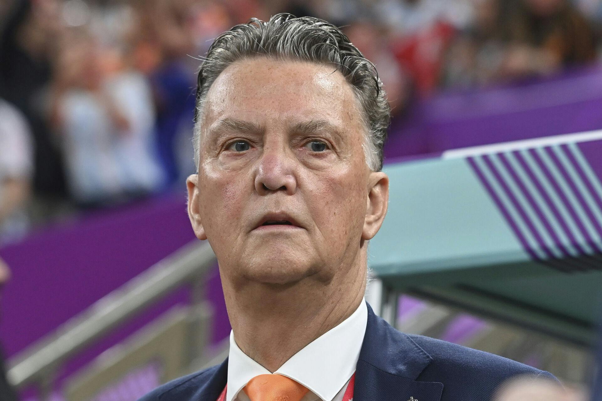 Louis Van Gaal deler nyt om sin kræftsygdom. 