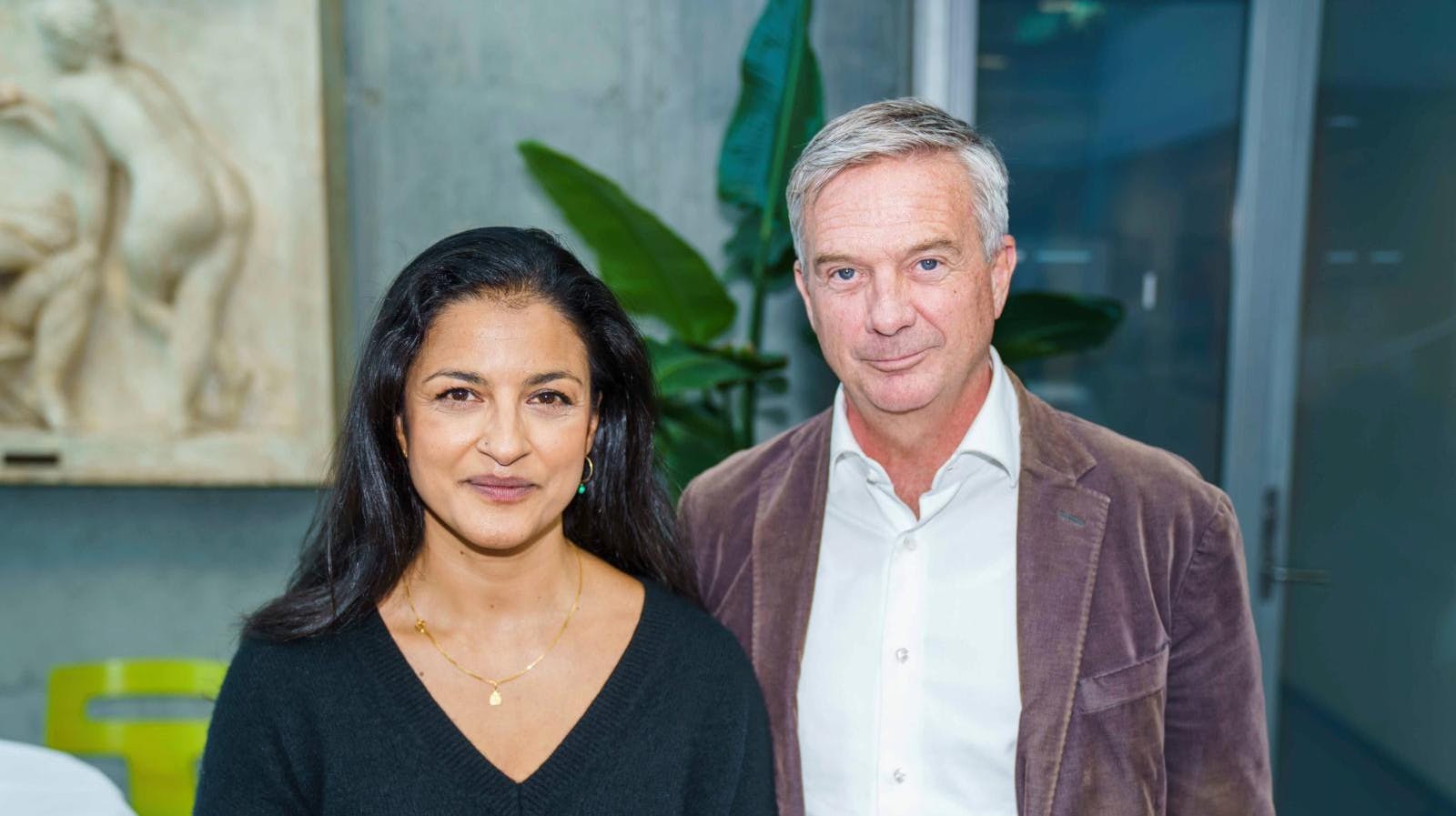 Kim Bildsøe Lassen og Divya Das forener snart kærlighed og korrespondentliv på tværs af Atlanten.