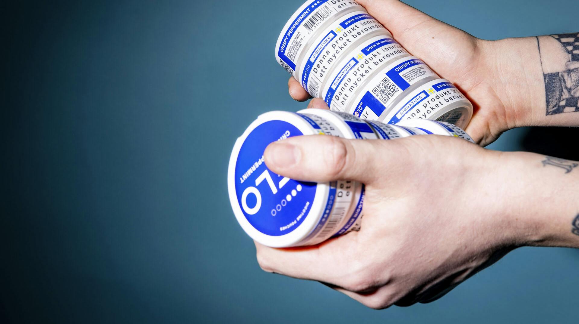 Atleters restitution og præstationsevne kan tage skade af snus og nikotinposer.