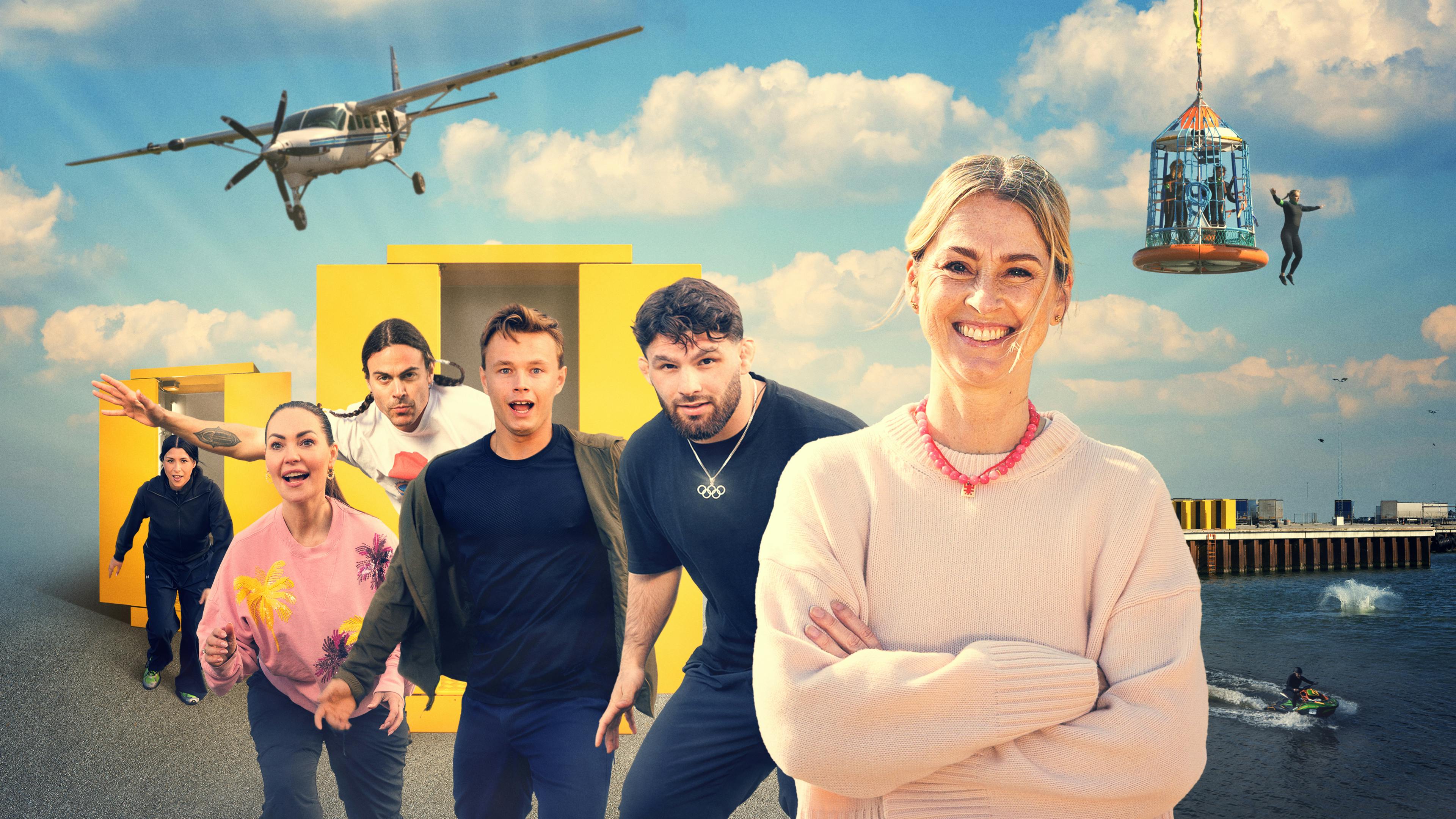 Camilla Martin tager springet fra sportsstudiet til den vilde virkelighed. For i det nye program "Boksen" skal hun holde hovedet koldt, mens stjernerne mister kontrollen.