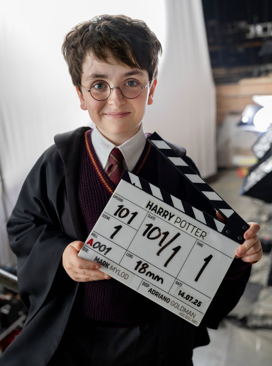 Den 11-årige Dominic LcLaughlin fra Skotland spiller rollen som Harry Potter i den kommende HBO-serie.