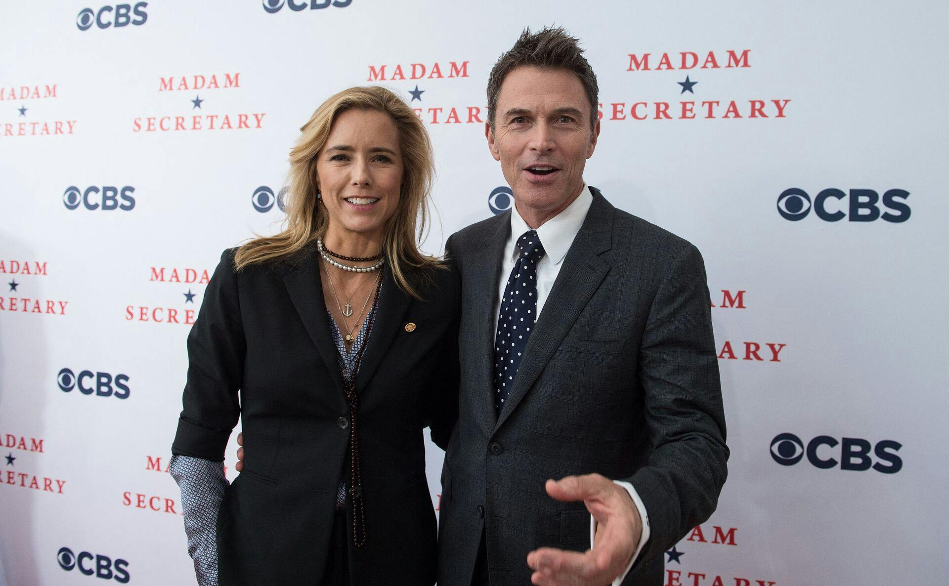 Skuespillerparret Tea Leoni og Tim Daly er blevet gift efter 11 år som kærester.