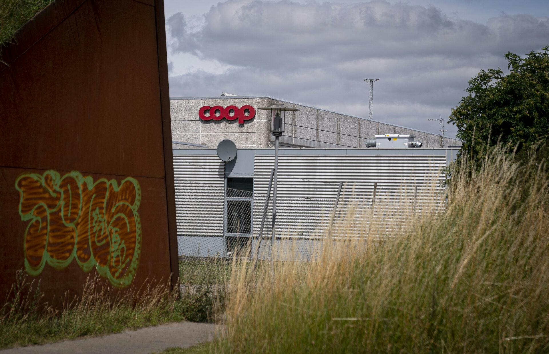 COOP i Albertslund. Mandag den 13 juli 2020