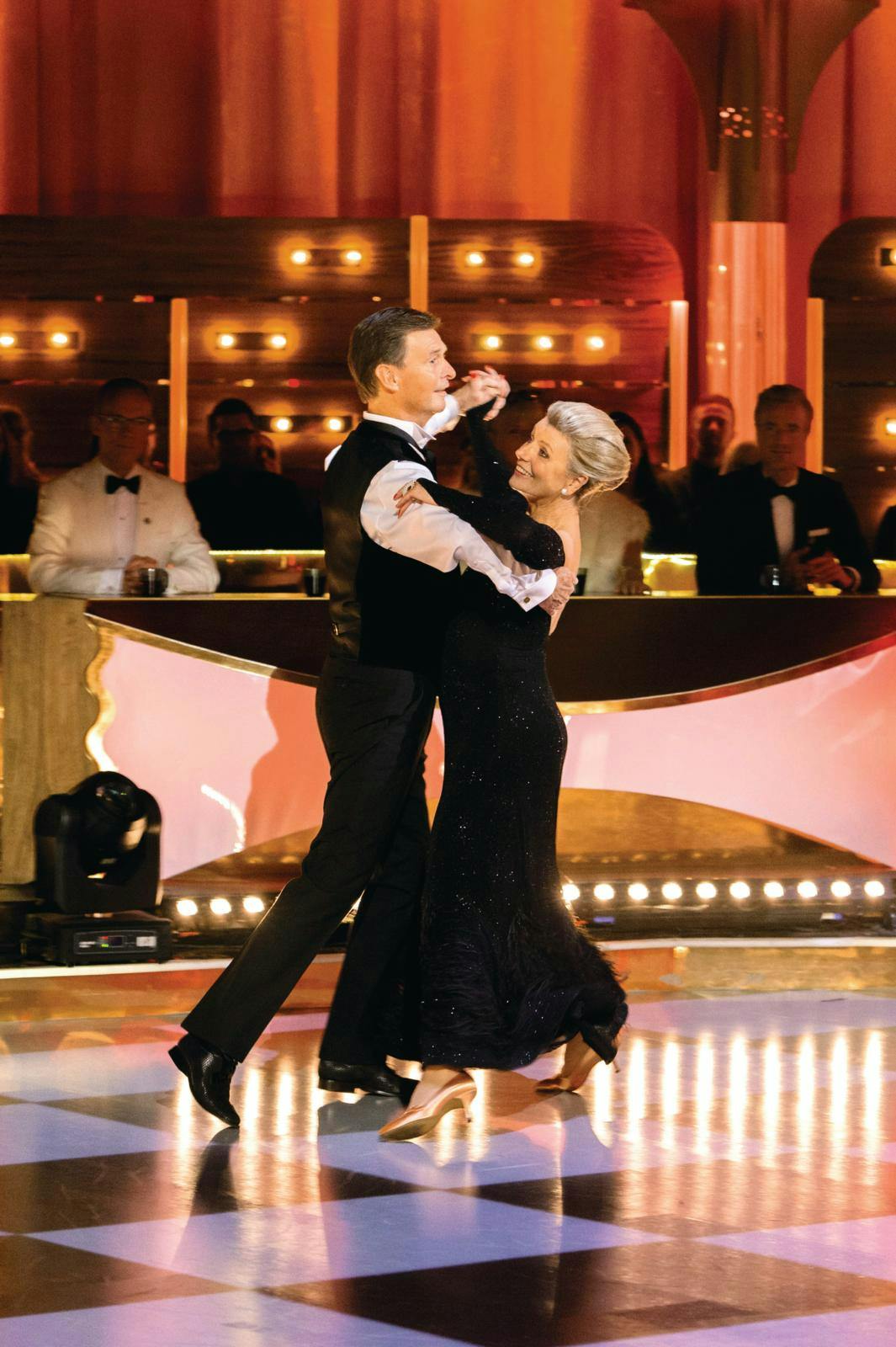 Anne Laxholm og manden Hans-Henrik fik deres sidste dans.