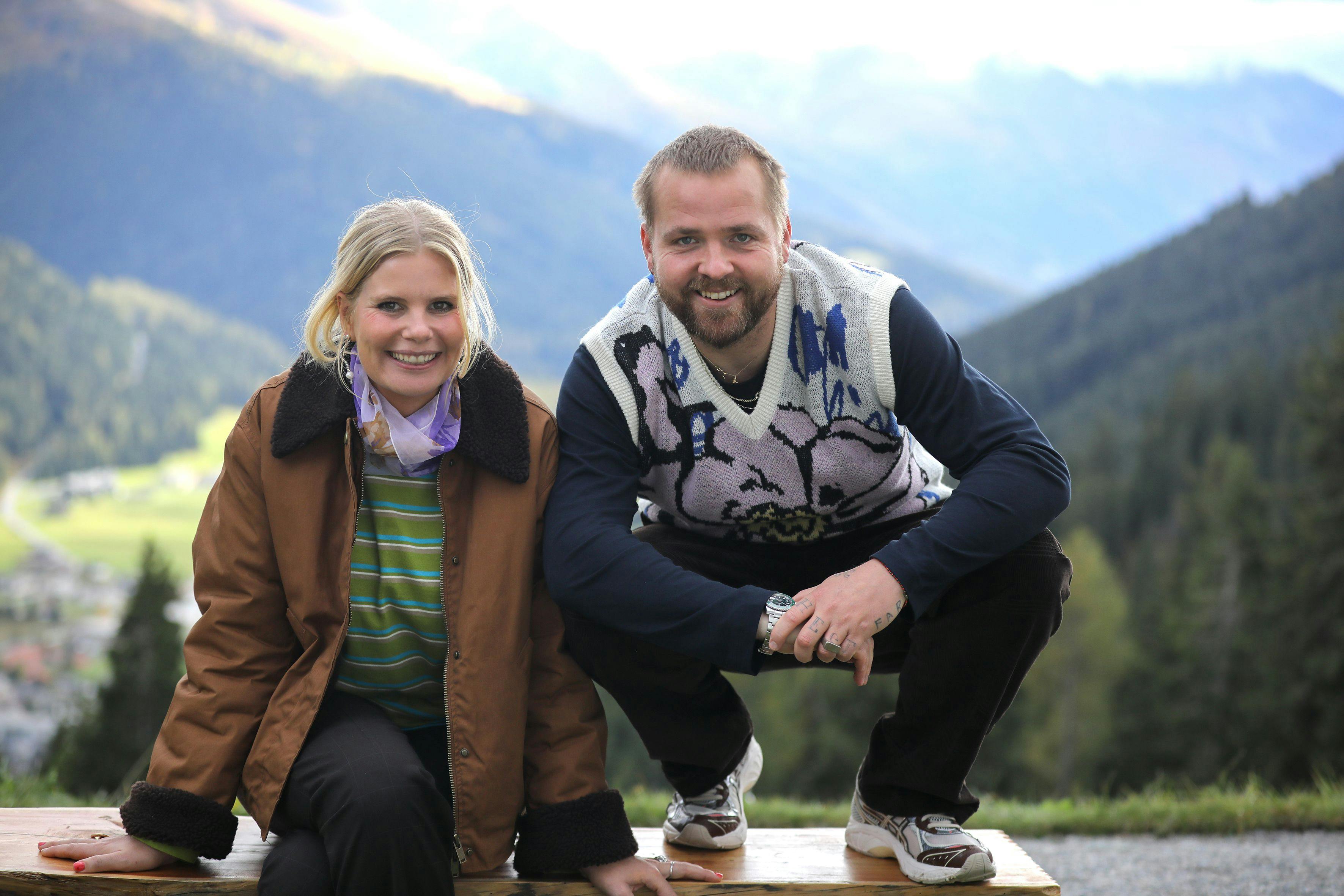 Sofie Linde og Joakim Ingversen er værter på DR-programmet "Hotel Romantik". 