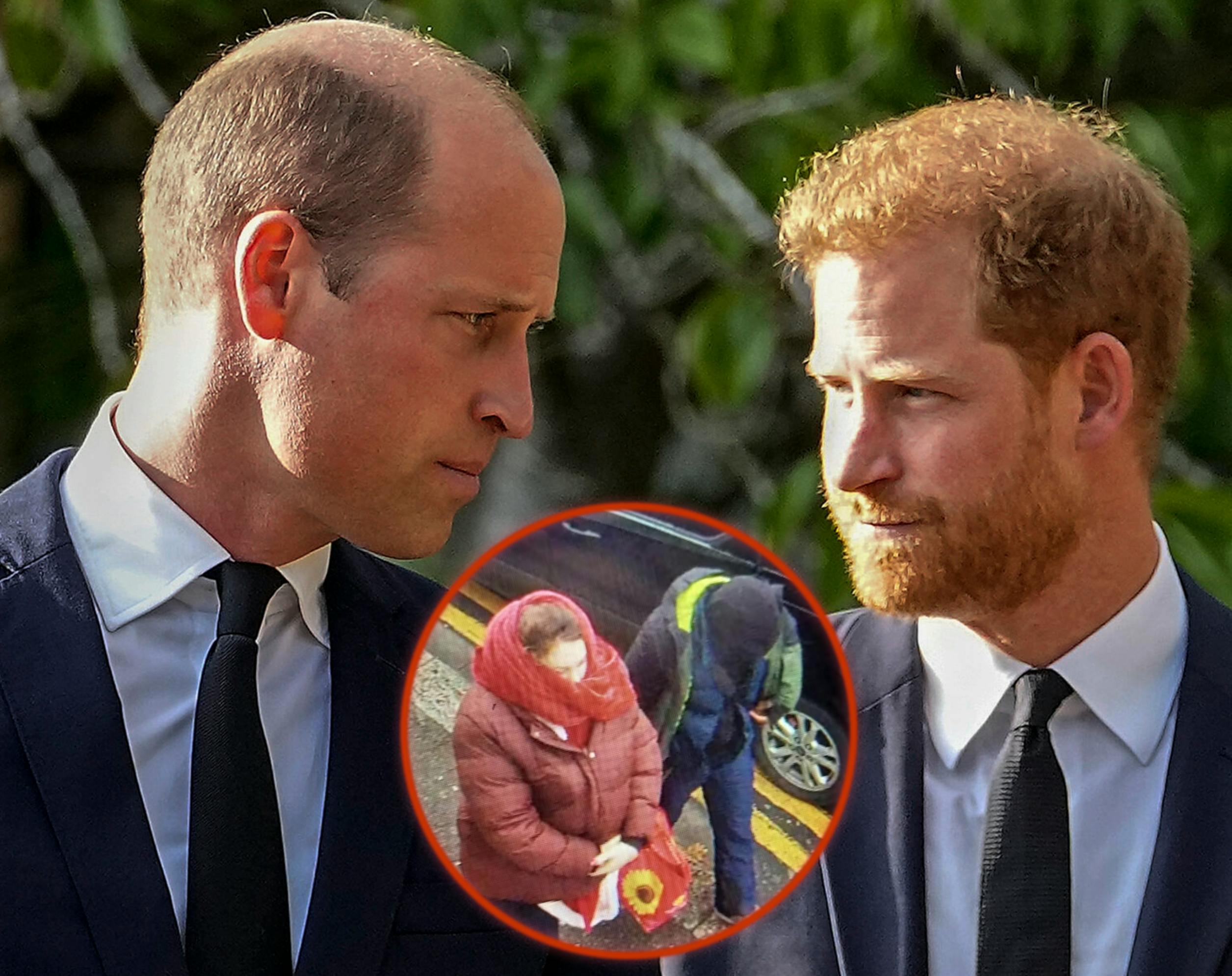 De britiske prinser legede som børn med den nu drabsdømte kvinde.