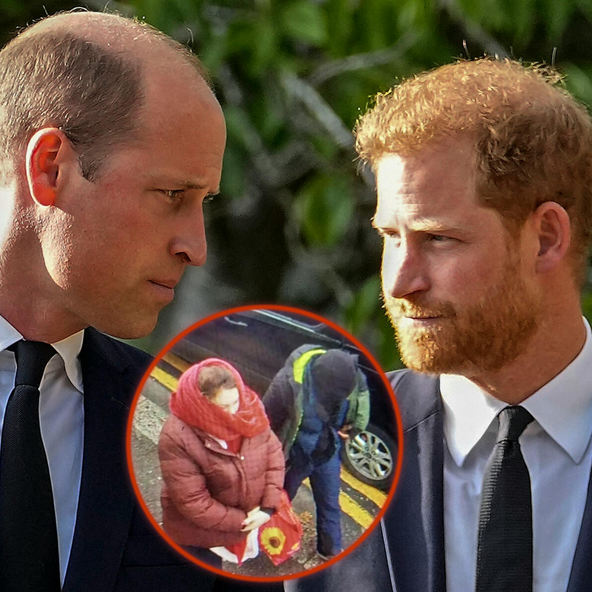 De britiske prinser legede som børn med den nu drabsdømte kvinde.