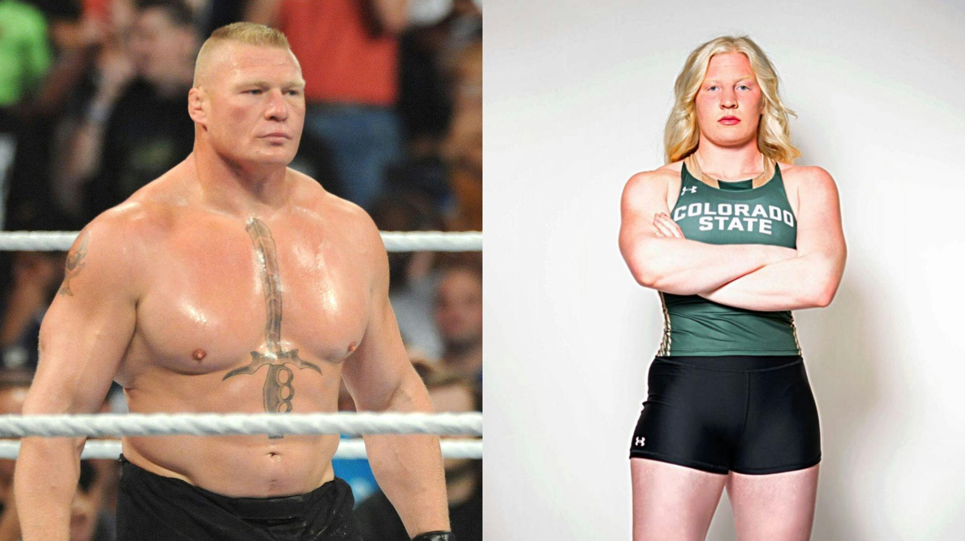 Brock Lesnar kan ikke løbe fra, at Mya er hans datter. Nu har hun fået sig en kæreste - og han gør sig også inden for sportens verden ligesom både Mya og svigerfar.