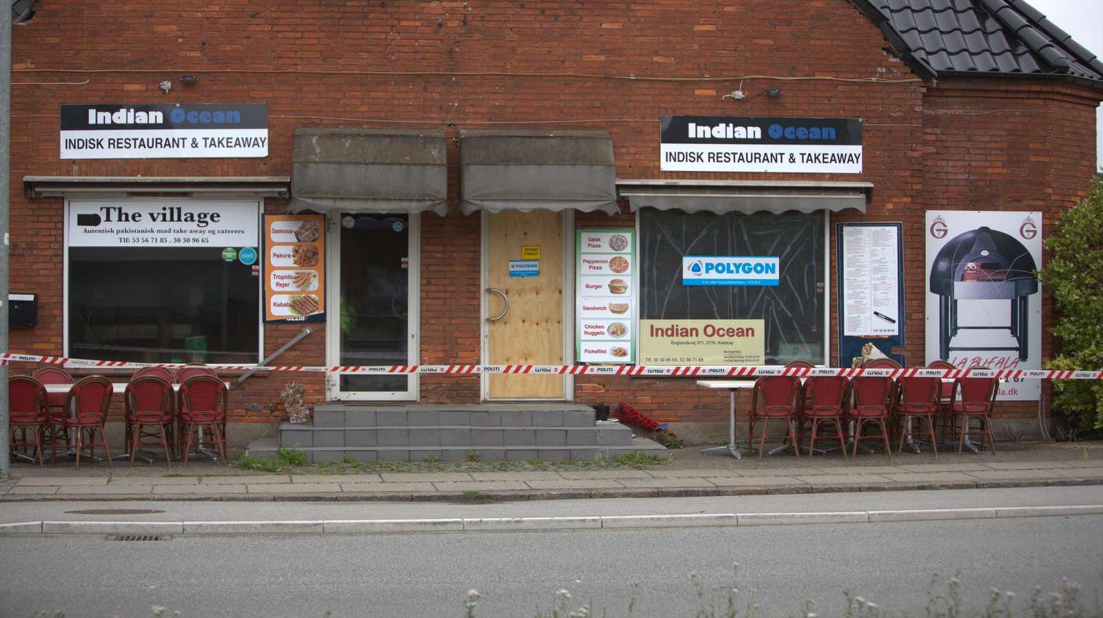 Flere beboere blev evakueret i forbindelser med branden.