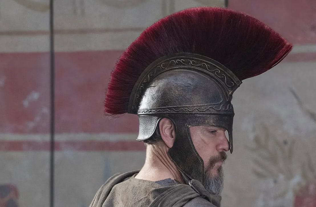 Matt Damon i rollen som Odysseus i den kommende Nolan-film.
