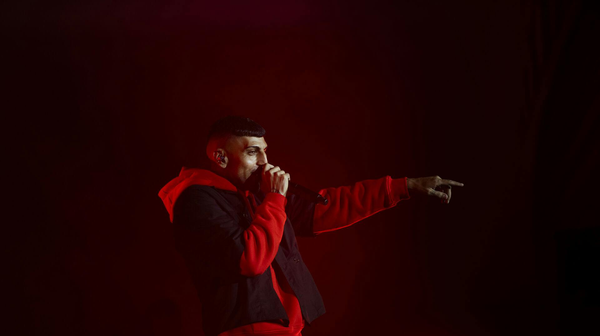 Rapstjernen Sivas lagde Musik i Lejet ned torsdag nat, ligesom han gjorde på Roskilde Festival sidste år.