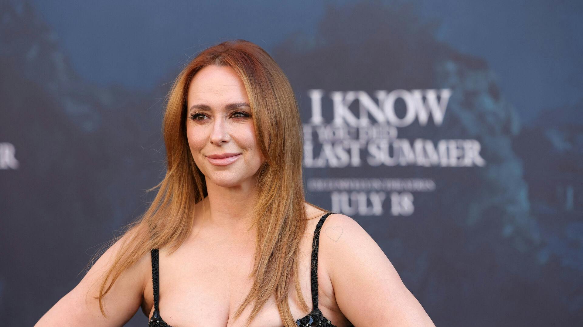 Jennifer Love Hewitt til premieren på "I Know What You Did Last Summer", i Los Angeles forleden.