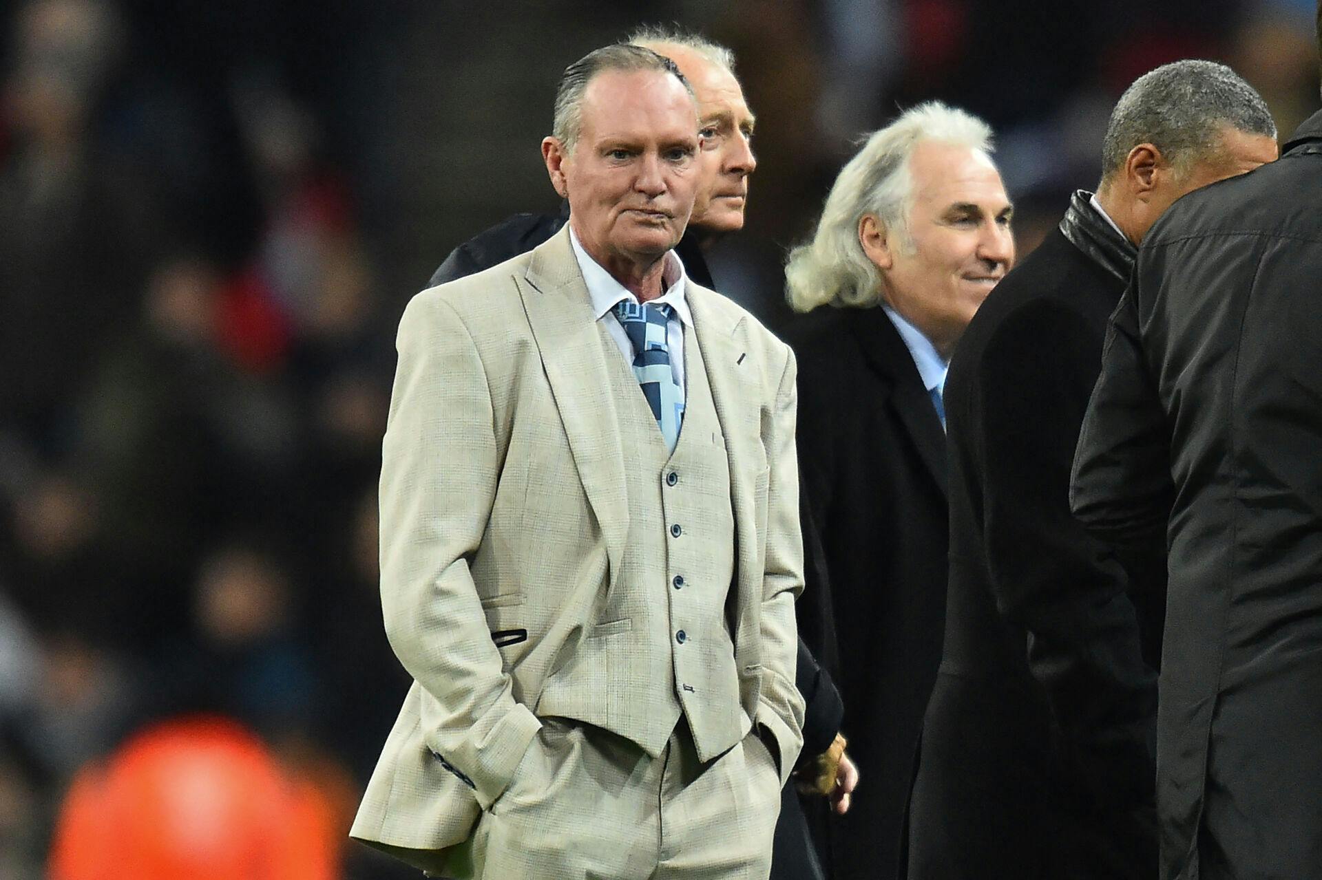 Paul Gascoigne blev fredag hasteindlagt.