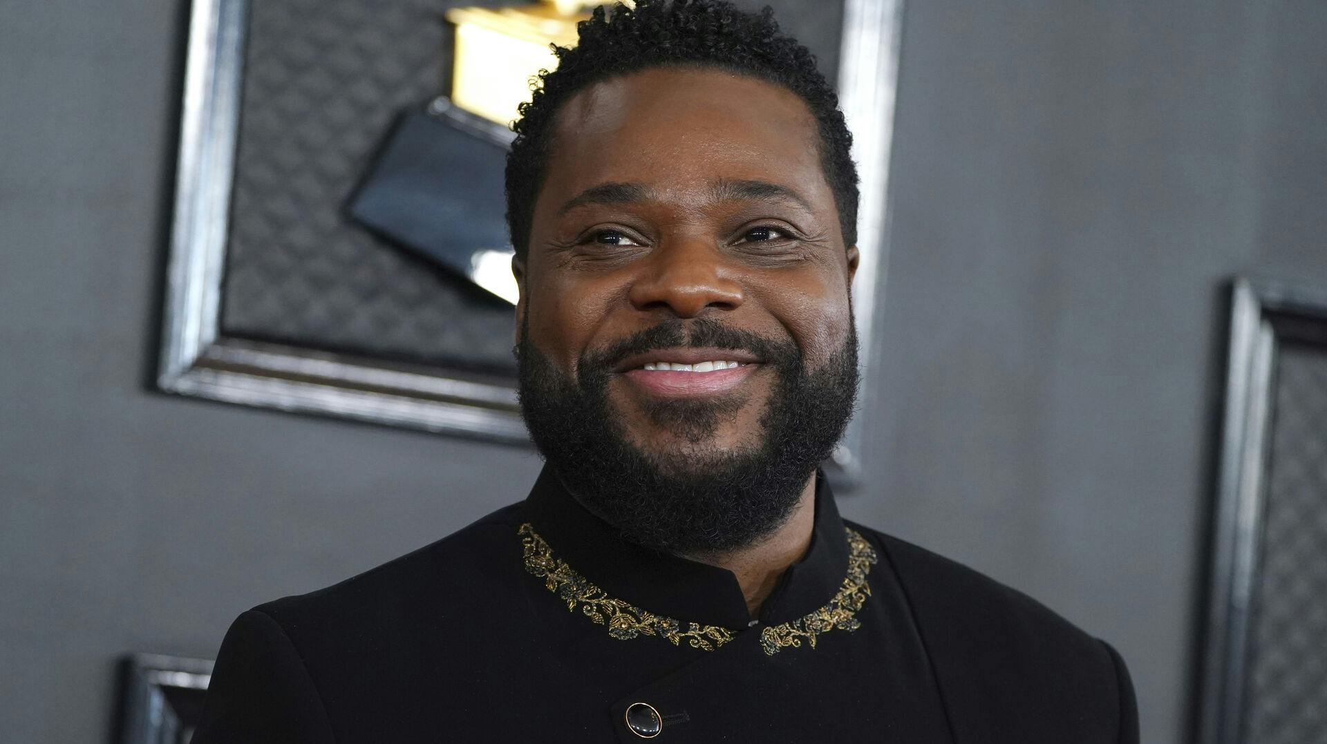 Malcolm-Jamal Warner, da han gæstede Grammy-uddelingen i 2023.
