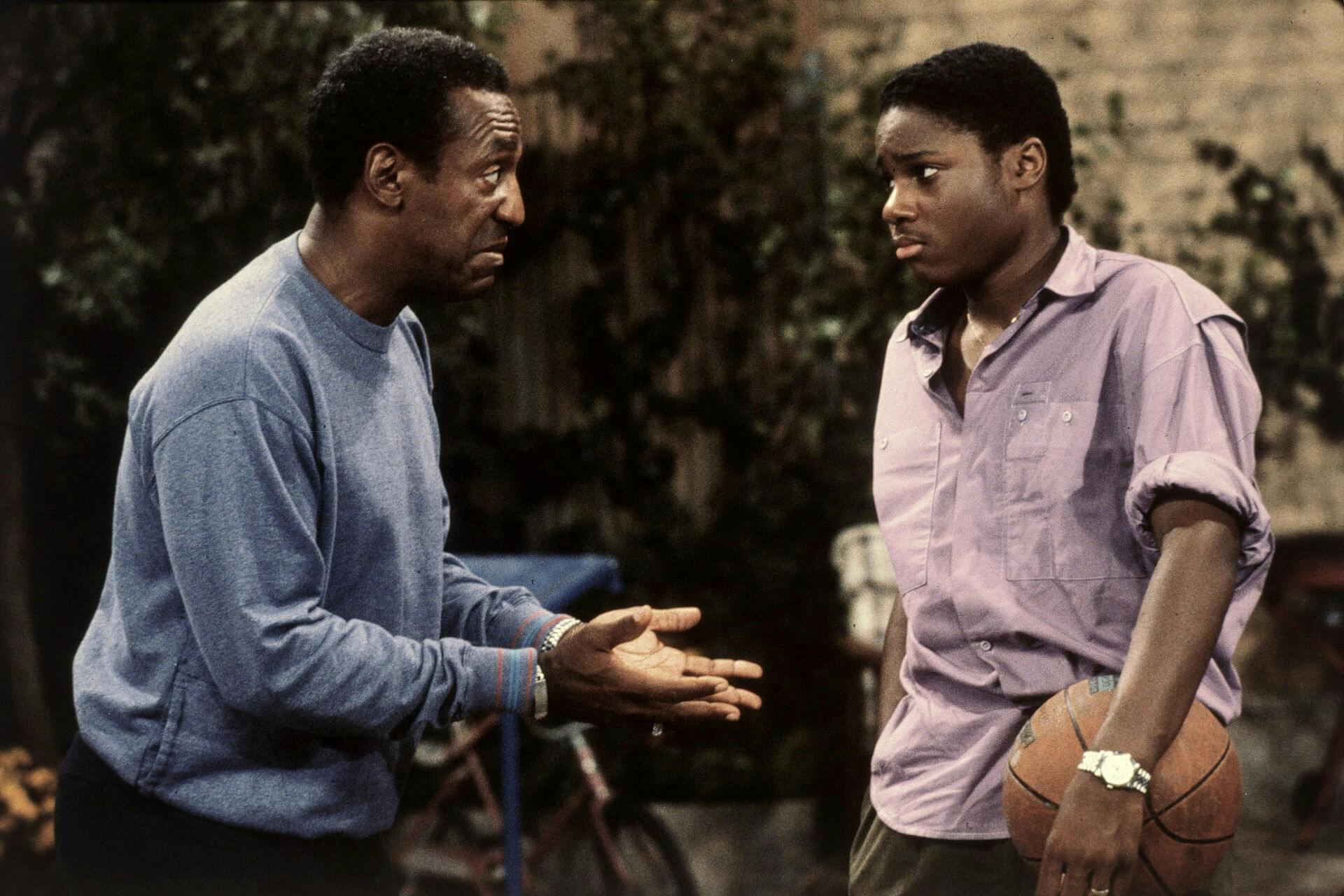 Bill Cosby og Malcolm-Jamal Warner ses her sammen i "The Cosby Show", men også uden for tv-skærmen var de tæt på hinanden.