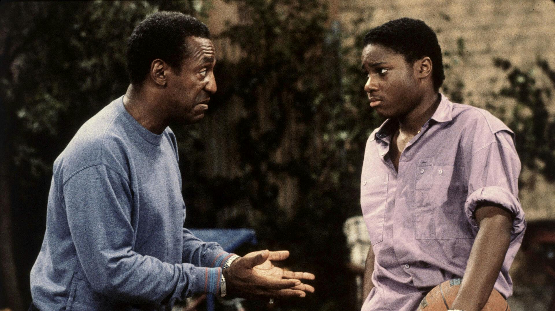 Bill Cosby og Malcolm-Jamal Warner ses her sammen i "The Cosby Show", men også uden for tv-skærmen var de tæt på hinanden.