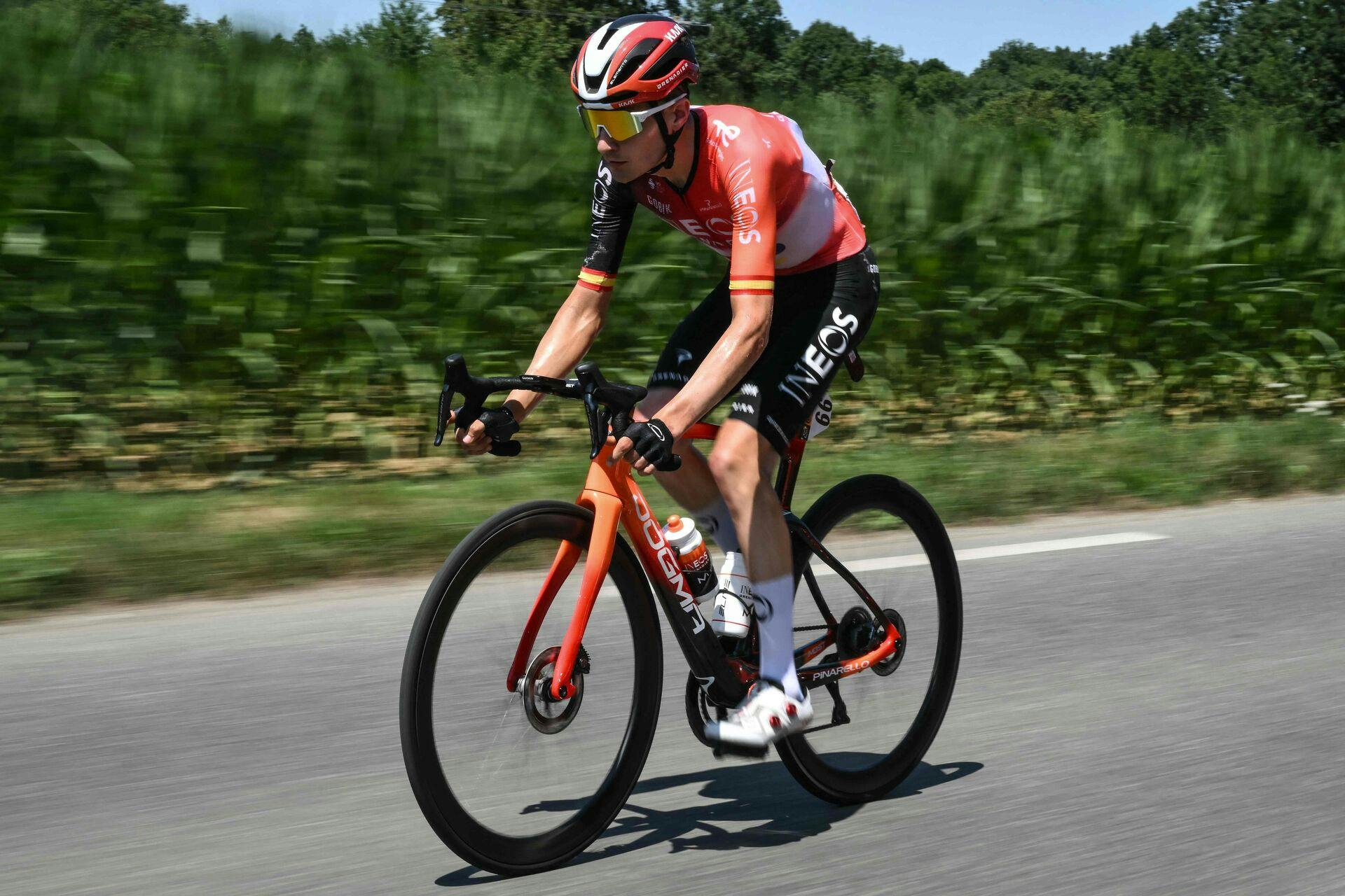 Carlos Rodriguez udgår af Tour de France efter et styrt på 17. etape.