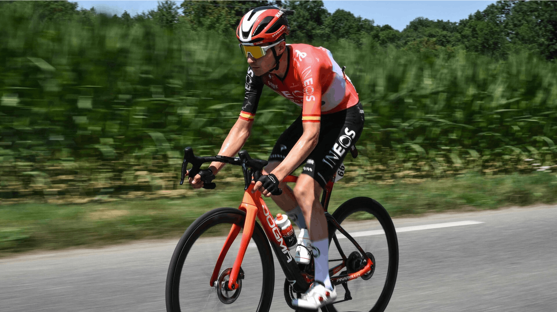 Carlos Rodriguez udgår af Tour de France efter et styrt på 17. etape.