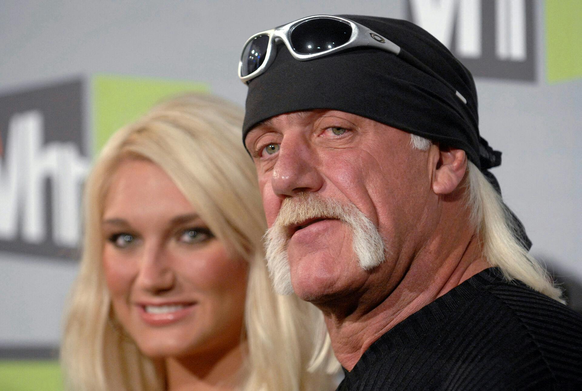 Hulk Hogan med datteren Brooke Hogan.