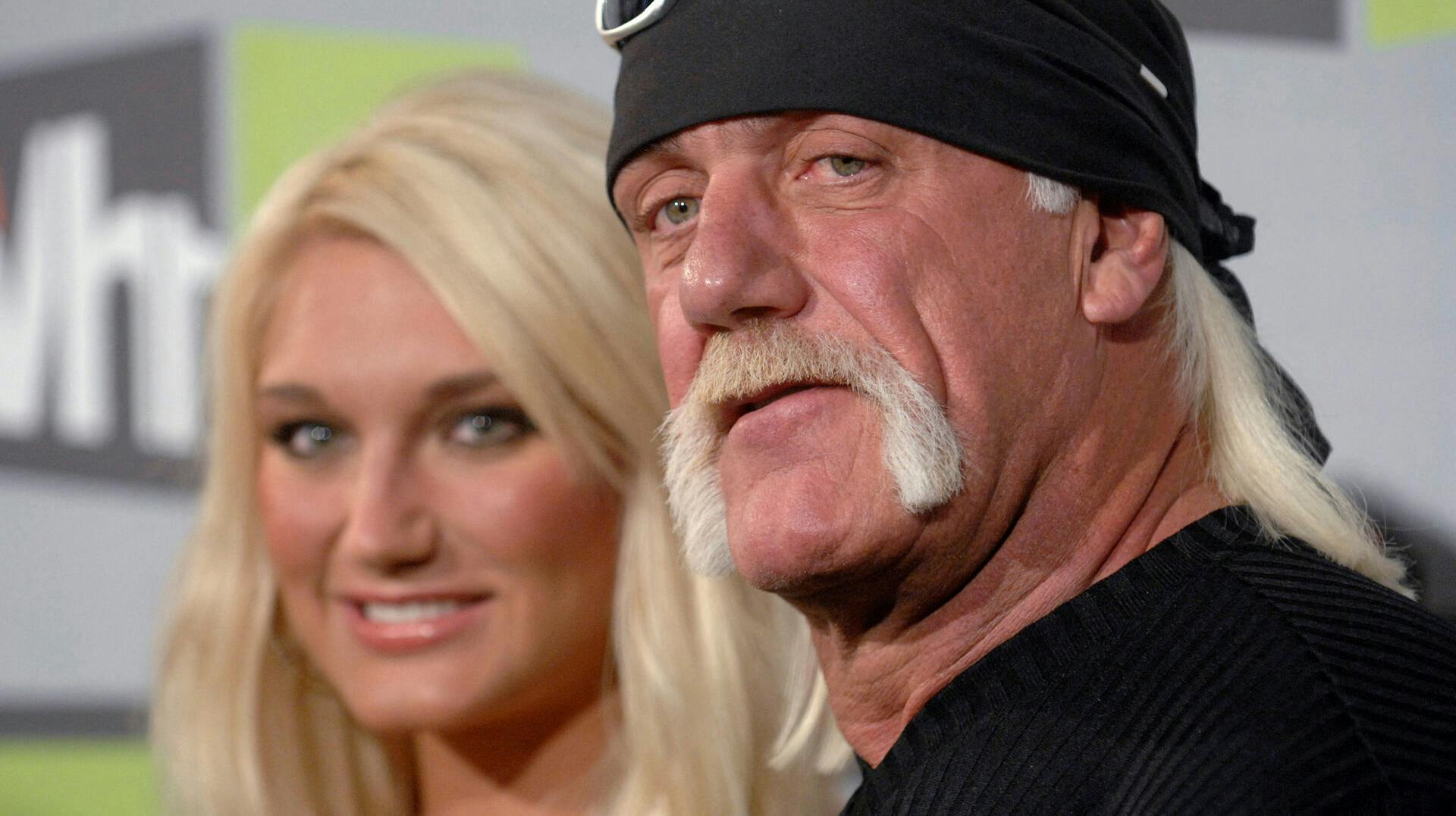 Hulk Hogan med datteren Brooke Hogan.