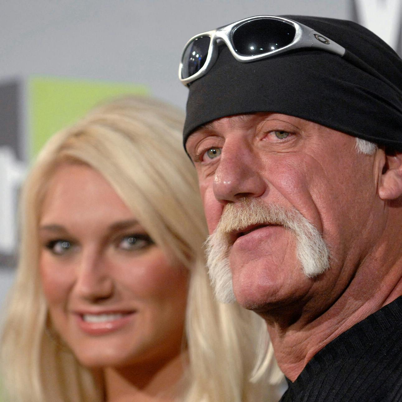 Hulk Hogan med datteren Brooke Hogan.