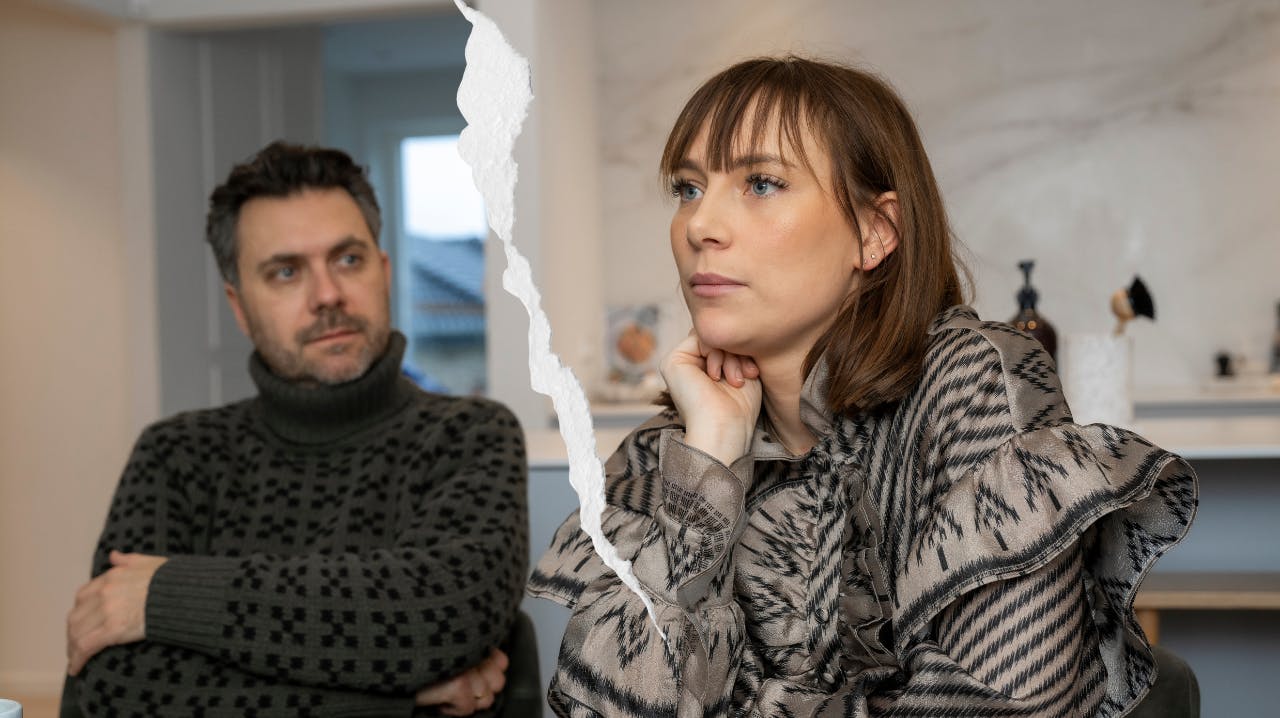 "Årgang 20"-parret er blevet skilt, men fortsætter i programmet.