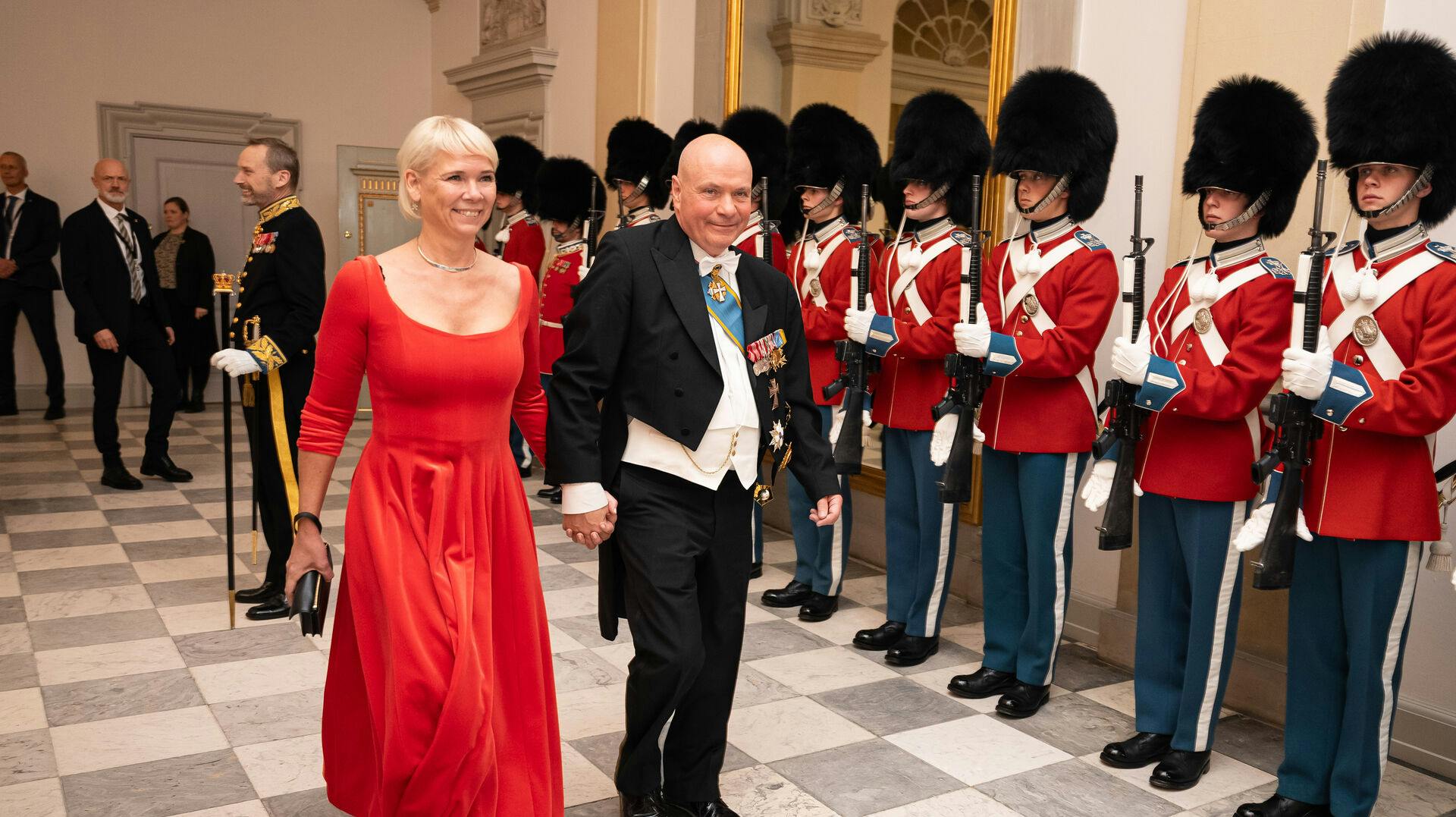 Søren Gade og Marianne Kirk er nu blevet gift.