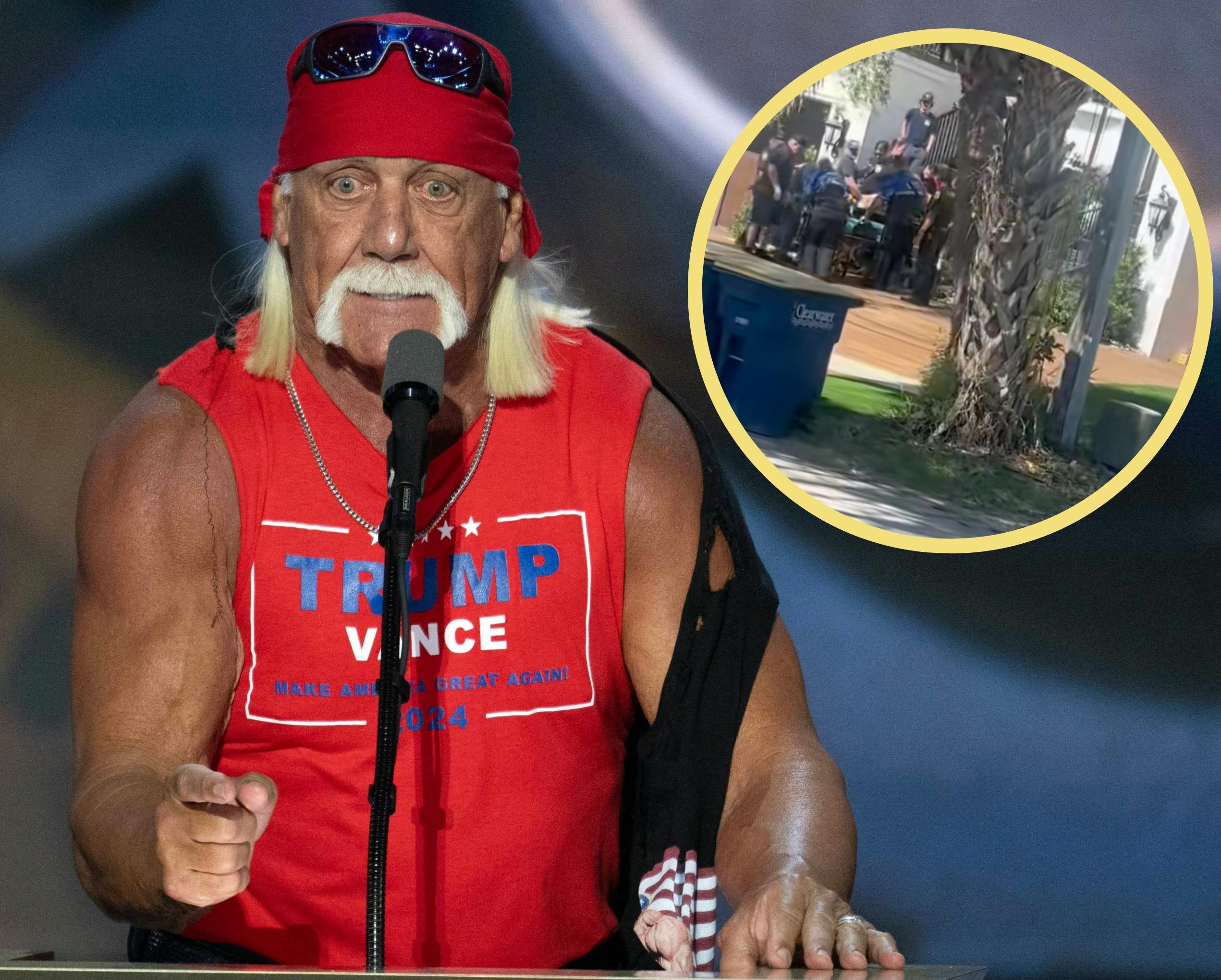 Ambulanceredderne gav Hulk Hogan hjertemassage på vej til hospitalet, men hans liv stod ikke til at redde.