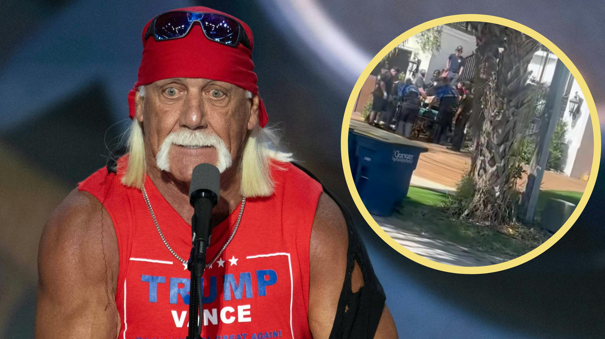 Ambulanceredderne gav Hulk Hogan hjertemassage på vej til hospitalet, men hans liv stod ikke til at redde.